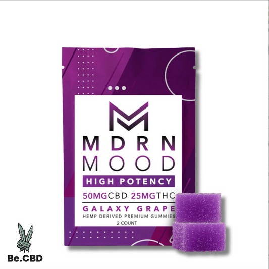 2 Gummies MDRN MOOD 50mg CBD/25mg THC