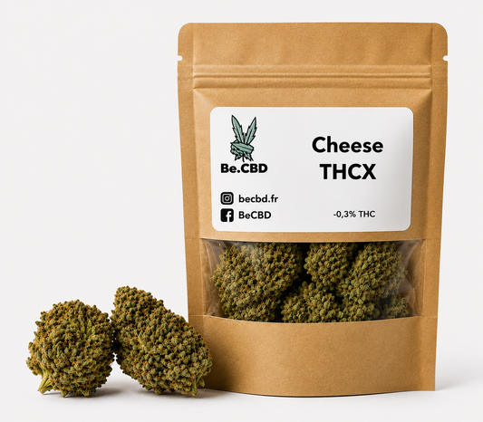 Fleur THCX Cheese arômes fromagers - BeCBD