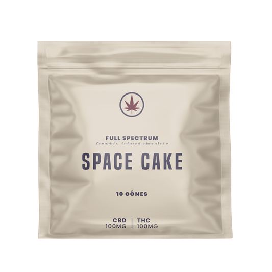 Cônes au chocolat - Space Cake